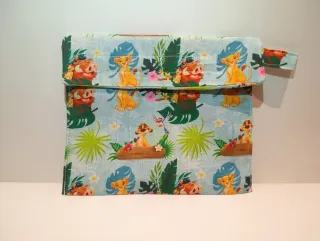 Estuche y porta merienda Rey León