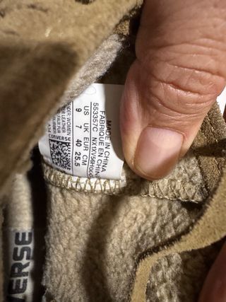 Converse Botas con Borrego y Flecos Marrones