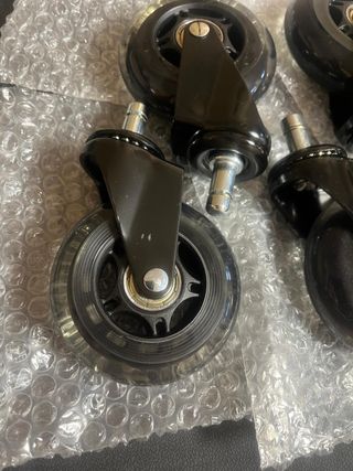 Ruedas Silla Oficina 5uds Ø75mm