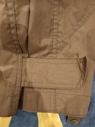 Parka acolchada verde chico