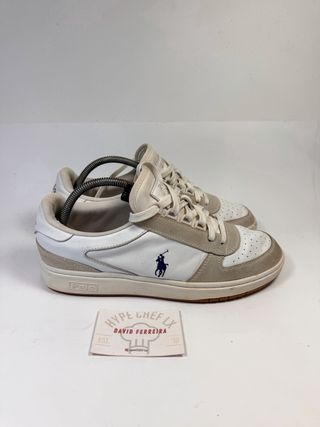 Tênis Polo Ralph Lauren Court Couro/Camurça 41