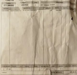 Sierra sable bosch professional 18v a bateria