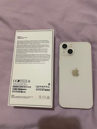 iPhone 13 128 GB Blanco, tiene un problema