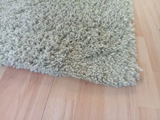 2 Alfombras Beige/Gris Poliéster