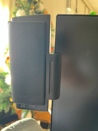 Altavoces estéreo acoplables para monitor/portátil