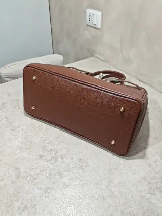 Borsa in pelle con tracolla