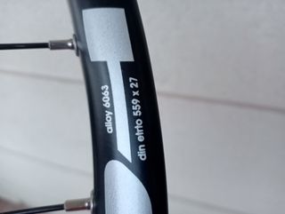 Rueda DH 26 x27 buje 20x110 ebike Enduro, Descenso