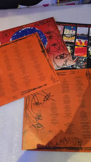 Vinilo The Cure - Wish PRIMERA EDICIÓN