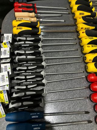 Lote destornilladores