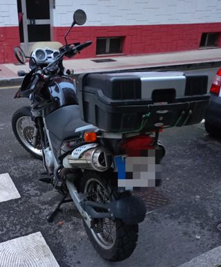Maleta Kappa y soporte para BMW F650GS