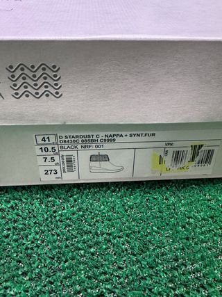 Botas Geox D Stardust C Piel Negra