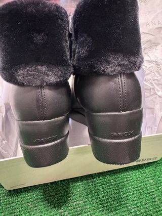 Botas Geox D Stardust C Piel Negra