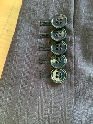 Traje de chaqueta rallas