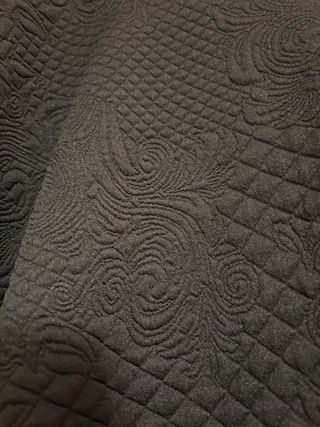 Guess Minigonna Nera Motivi Rilievo