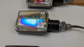 Intermitentes Moto Universales LED Ahumados