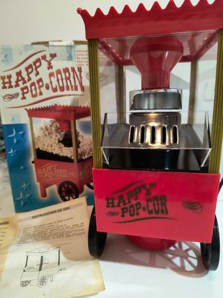 Máquina de Palomitas Happy Pop Corn Vintage