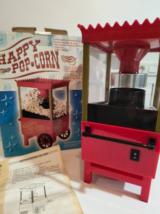 Máquina de Palomitas Happy Pop Corn Vintage