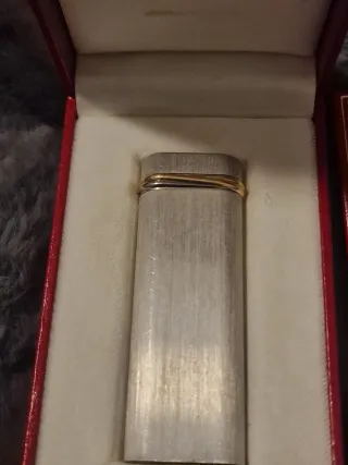 Accendino Cartier Trinity Oro e Argento