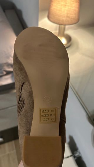 Botines de tacón marrones