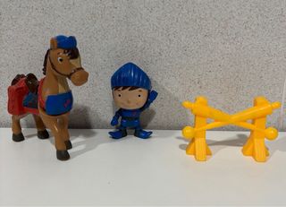 Mike el Caballero y caballo juguete