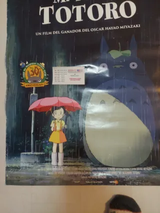 Póster Mi Vecino Totoro 30 Aniversario