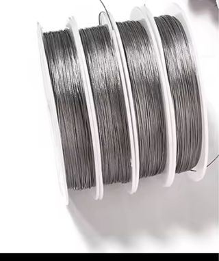 Rollo alambre acero inoxidable 0.5mm 30metros New