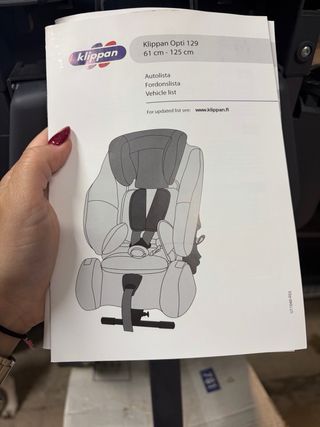 Silla coche Klippan Opti 129