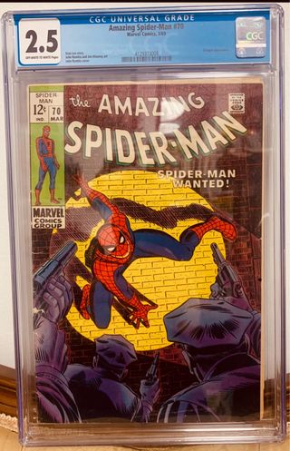 amazing spiderman numero 70 año 69 una joya