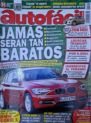 Pack 10 revistas autofácil