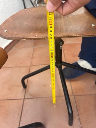 2 Sillas taller vintage 80€/pack MUDANZA