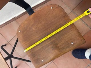 2 Sillas taller vintage 80€/pack MUDANZA