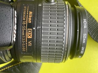 Cámara Nikon D5500 Negra + Accesorios