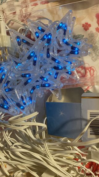 Cortina de luces interior/exterior