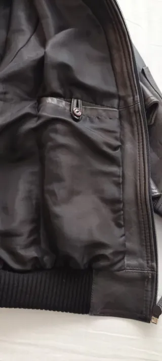 Cazadora Cuero Caballero Talla M