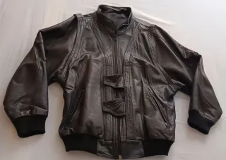 Cazadora Cuero Caballero Talla M