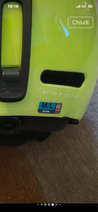 Casco sci Poc Fornix