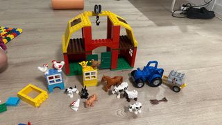 Granja Lego con Bloques y Animales