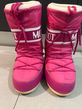Botas Moon Boot Rosa Talla 31/34 Niños