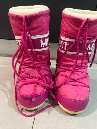 Botas Moon Boot Rosa Talla 31/34 Niños