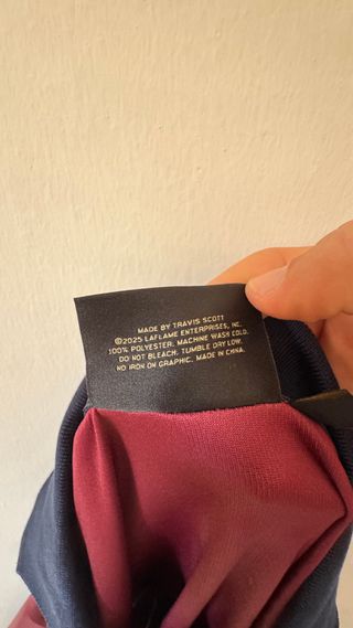 Camiseta Travis Scott x Barça Talla L