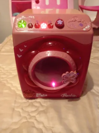 Lavatrice Giocattolo Barbie Rosa