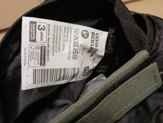 Cesta bolsa plegable bicicleta