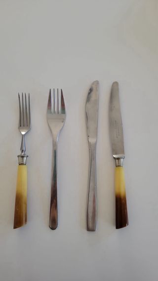 Set Cubiertos Antiguos Solingen