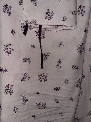 Funda Nórdica Cama 135cm Flores Moradas