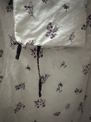 Funda Nórdica Cama 135cm Flores Moradas