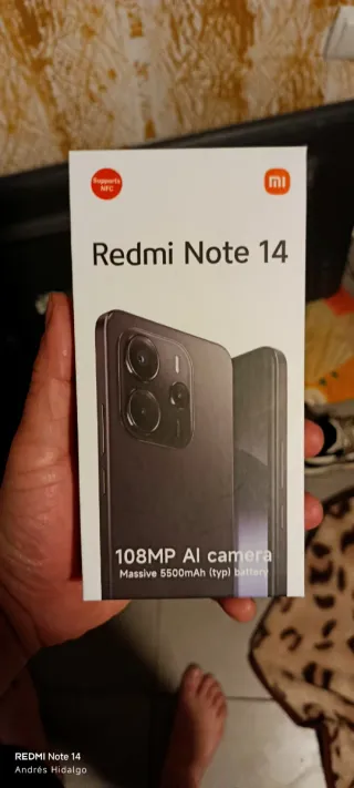 Xiaomi Redmi Note 14 Negro Nuevo con garantía