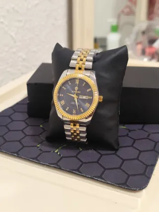 Reloj BINBOND Hombre Oro y Plata