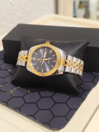 Reloj BINBOND Hombre Oro y Plata