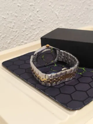 Reloj BINBOND Hombre Oro y Plata