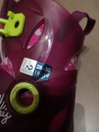 Patines niña Talla 28-30 Morado